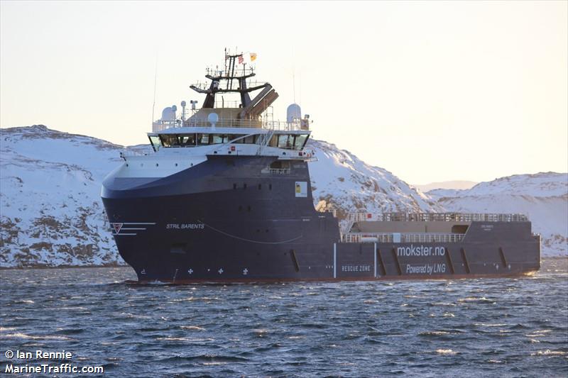 stril barents (Offshore Tug/Supply Ship) - IMO 9695937, MMSI 257472000, Call Sign LDMA under the flag of Norway