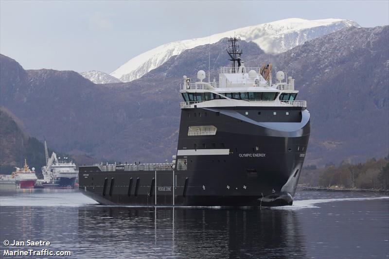 olympic energy (Offshore Tug/Supply Ship) - IMO 9603829, MMSI 257626000, Call Sign 3YWS under the flag of Norway