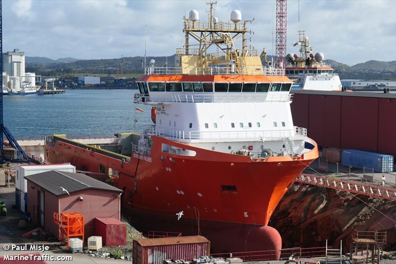 normand falnes (Offshore Tug/Supply Ship) - IMO 9591882, MMSI 259868000, Call Sign LCOR under the flag of Norway