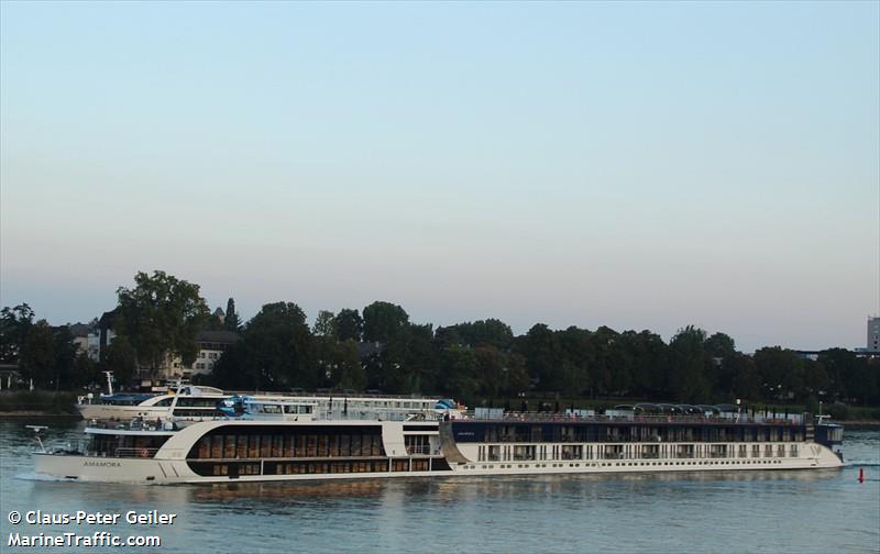 amamora (Passenger ship) - IMO , MMSI 269057692, Call Sign HE7692 under the flag of Switzerland