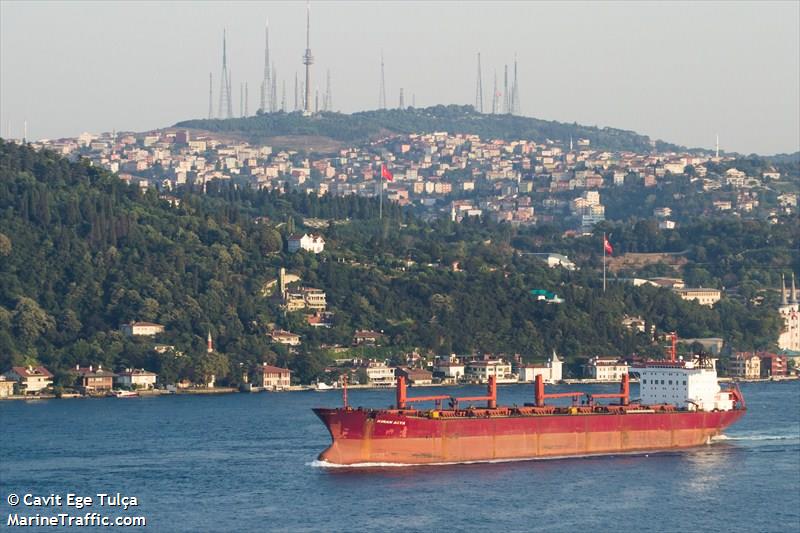kiran asya (Bulk Carrier) - IMO 9040895, MMSI 271000845, Call Sign TCOL5 under the flag of Turkey