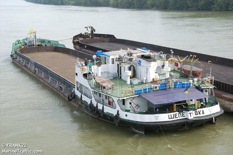 lebedevka (Passenger ship) - IMO , MMSI 272000000 under the flag of Ukraine