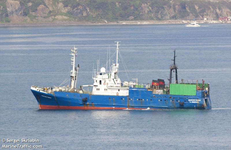 zlatoustovsk (Fishing Vessel) - IMO 8138592, MMSI 273894010, Call Sign UFVJ under the flag of Russia