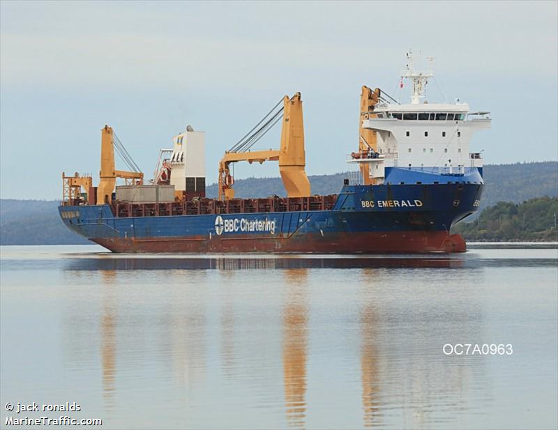 bbc emerald (General Cargo Ship) - IMO 9504750, MMSI 305857000, Call Sign V2FZ2 under the flag of Antigua & Barbuda