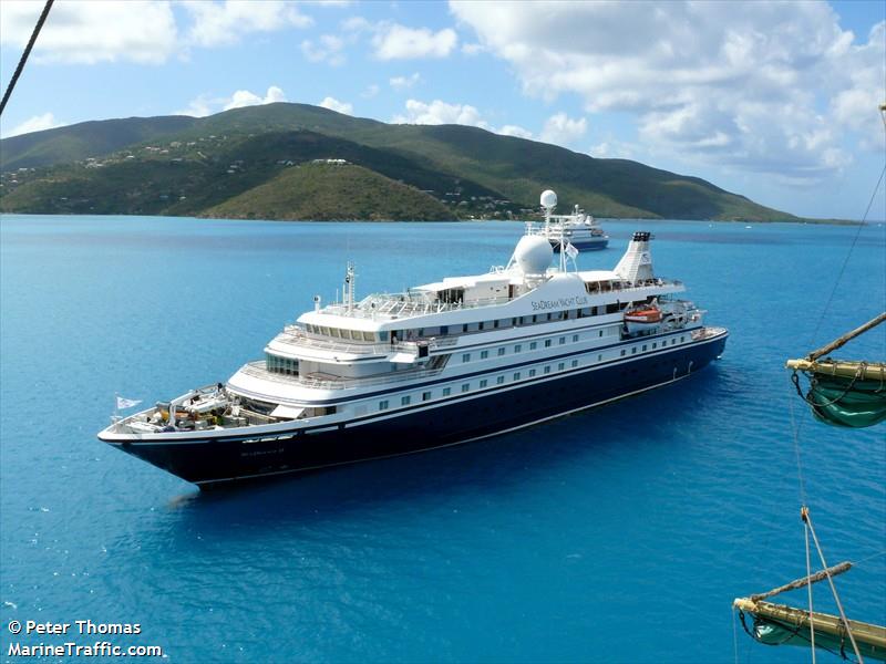seadream ii (Passenger (Cruise) Ship) - IMO 8203440, MMSI 308311000, Call Sign C6PW9 under the flag of Bahamas