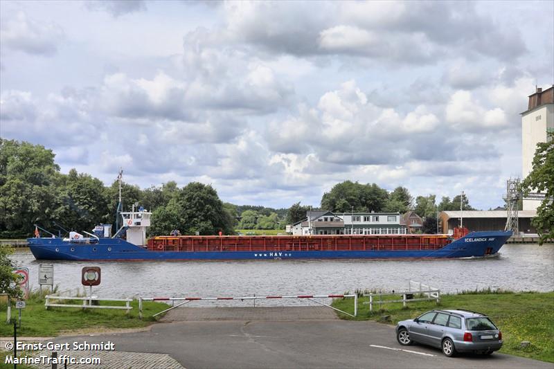 icelandicahav (General Cargo Ship) - IMO 8128884, MMSI 309175000, Call Sign C6VC3 under the flag of Bahamas