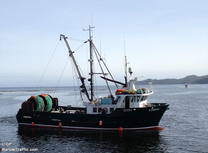kawadi (Fishing vessel) - IMO , MMSI 316005846, Call Sign CFG7257 under the flag of Canada