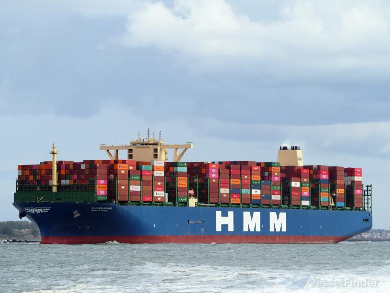hmm le havre (Container Ship) - IMO 9868314, MMSI 352260000, Call Sign HOLL under the flag of Panama