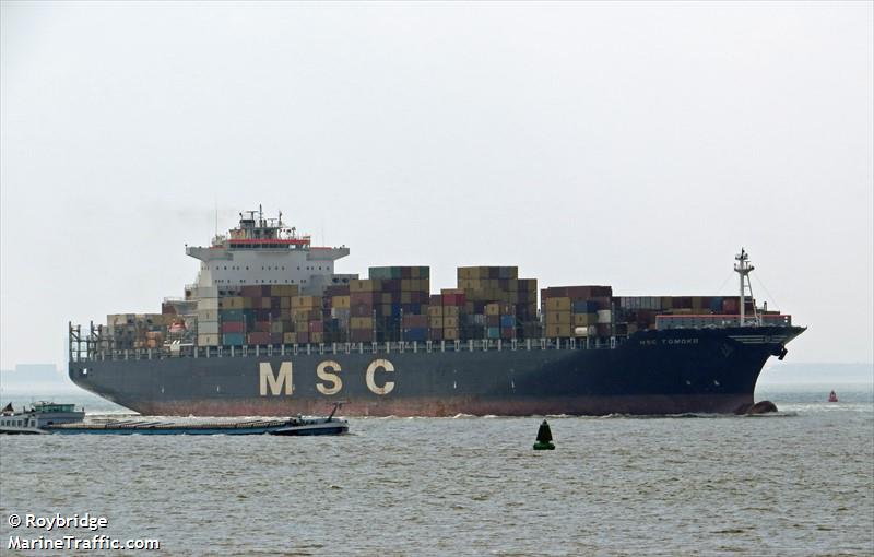 msc tomoko (Container Ship) - IMO 9309461, MMSI 354315000, Call Sign 3EEQ7 under the flag of Panama
