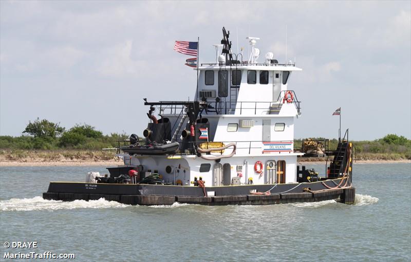 del wilkins (Towing vessel) - IMO , MMSI 367057380, Call Sign WDC6516 under the flag of United States (USA)