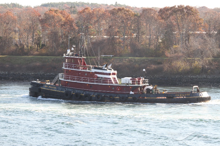 iona mcallister (Tug) - IMO 8023618, MMSI 367149890, Call Sign WDD4840 under the flag of United States (USA)