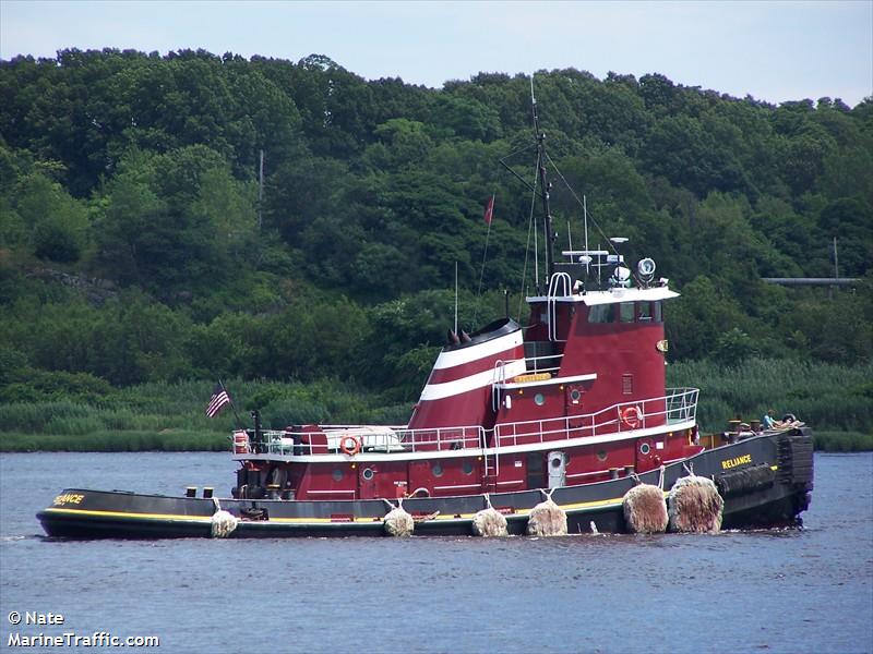 reliance (Tug) - IMO 7367407, MMSI 367186380, Call Sign WDD7436 under the flag of United States (USA)