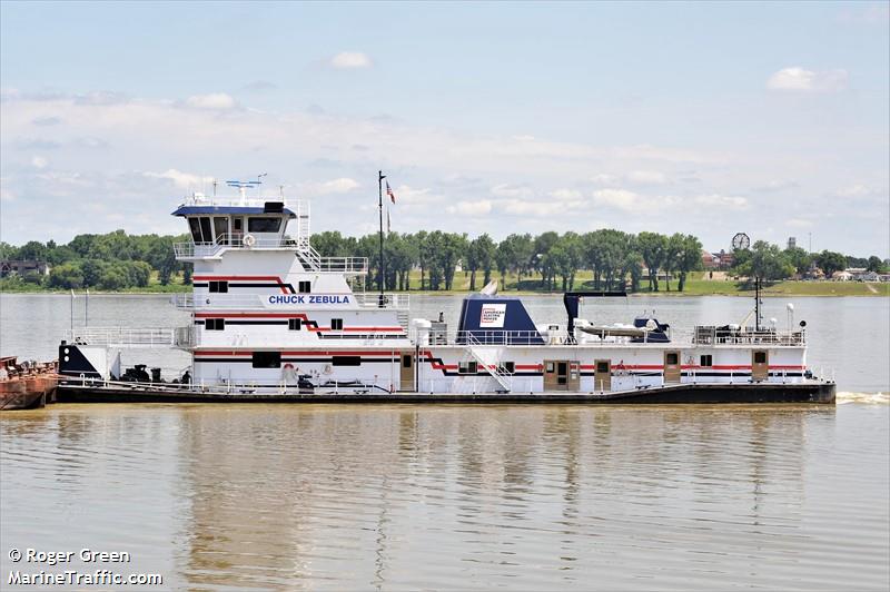 chuck zebula (Towing vessel) - IMO , MMSI 367362240, Call Sign WDE5113 under the flag of United States (USA)