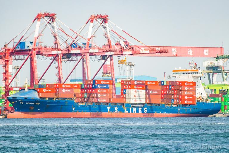 ts hongkong (Container Ship) - IMO 9348493, MMSI 372818000, Call Sign 3EKS9 under the flag of Panama