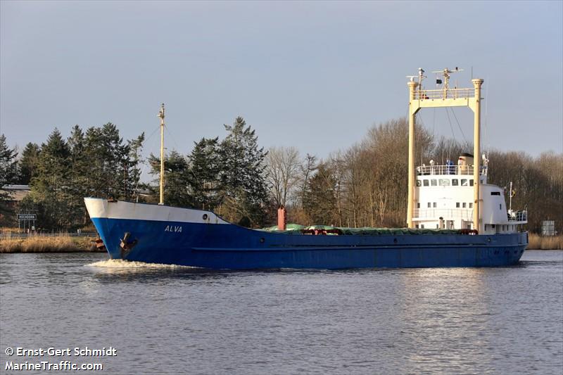 alva (General Cargo Ship) - IMO 6808090, MMSI 377085000, Call Sign J8B4361 under the flag of St Vincent & Grenadines