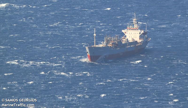 angelos k (Cement Carrier) - IMO 7106188, MMSI 377263000, Call Sign J8B4186 under the flag of St Vincent & Grenadines