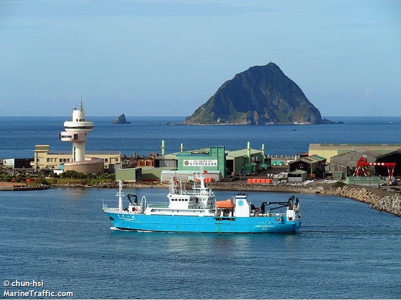 fishery researcher 1 (Fishing Support Vessel) - IMO 9054468, MMSI 416904000, Call Sign BECP under the flag of Taiwan