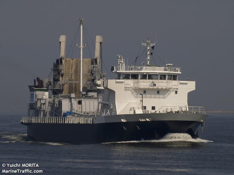 sensho (Ro-Ro Cargo Ship) - IMO 9240653, MMSI 431100886, Call Sign JG5609 under the flag of Japan