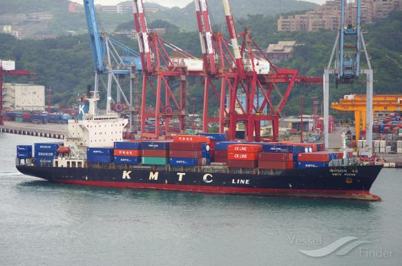 kmtc pusan (Container Ship) - IMO 9131852, MMSI 441174000, Call Sign DSFT8 under the flag of Korea