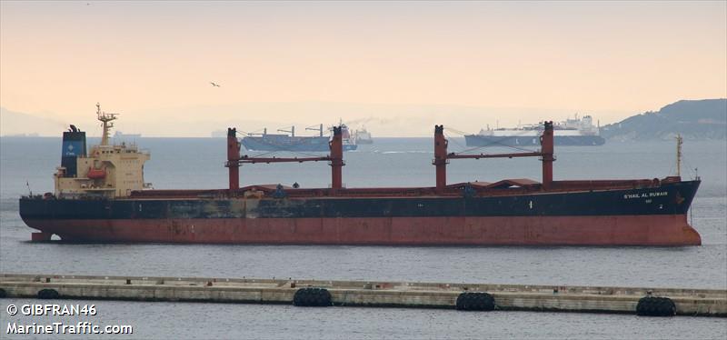 shail al ruwais (Bulk Carrier) - IMO 9231573, MMSI 466208000, Call Sign A7HC under the flag of Qatar