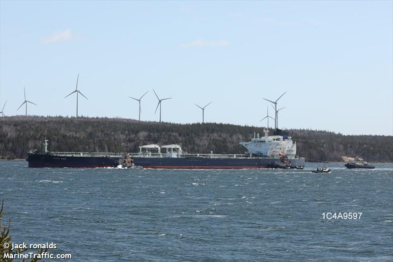 front suez (Crude Oil Tanker) - IMO 9831830, MMSI 477539100, Call Sign VRTH2 under the flag of Hong Kong