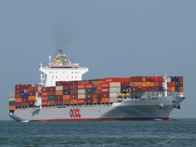 oocl nagoya (Container Ship) - IMO 9445538, MMSI 477627900, Call Sign VRFX8 under the flag of Hong Kong