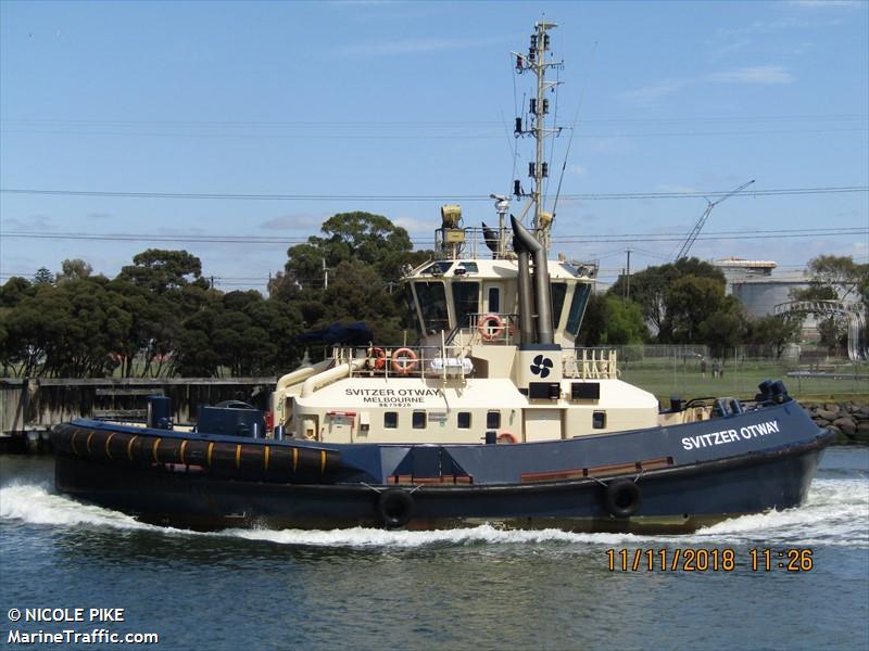 svitzer otway (Tug) - IMO 9679828, MMSI 503020660, Call Sign VJN4647 under the flag of Australia