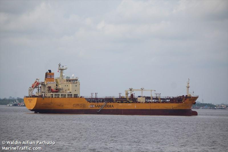 sinar agra (Chemical/Oil Products Tanker) - IMO 9349124, MMSI 525019521, Call Sign PNJK under the flag of Indonesia