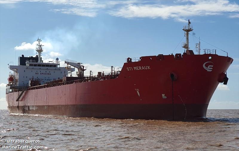 sti meraux (Chemical/Oil Products Tanker) - IMO 9681118, MMSI 538005419, Call Sign V7DQ5 under the flag of Marshall Islands