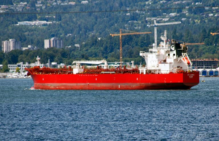 sti la boca (Chemical/Oil Products Tanker) - IMO 9785718, MMSI 538007040, Call Sign V7VB9 under the flag of Marshall Islands