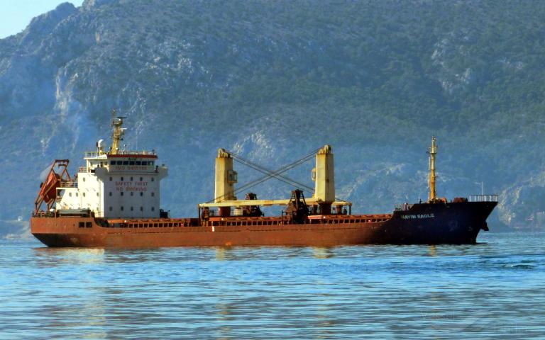 navin eagle (Bulk Carrier) - IMO 9485186, MMSI 538007990, Call Sign V7LW4 under the flag of Marshall Islands