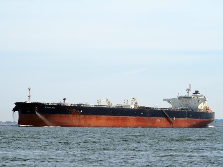 kapsali (Crude Oil Tanker) - IMO 9587312, MMSI 538008333, Call Sign V7A2247 under the flag of Marshall Islands