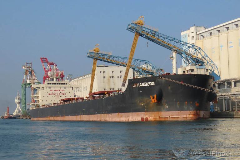 jy hamburg (Bulk Carrier) - IMO 9867164, MMSI 538008509, Call Sign V7A2446 under the flag of Marshall Islands