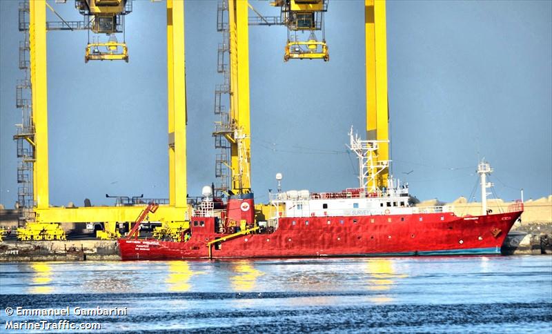 northern endeavour (Research Vessel) - IMO 8602438, MMSI 572499210, Call Sign T2GB4 under the flag of Tuvalu