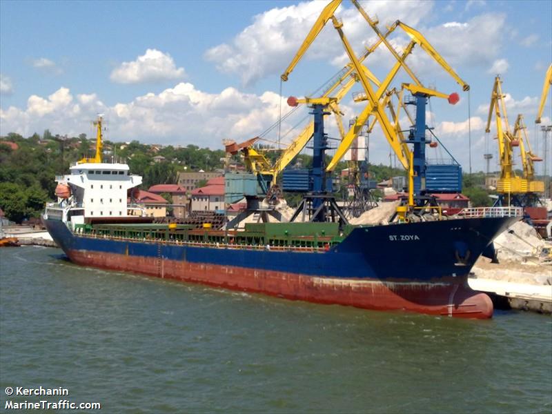salvinia (General Cargo Ship) - IMO 9419084, MMSI 636013076, Call Sign A8KK8 under the flag of Liberia