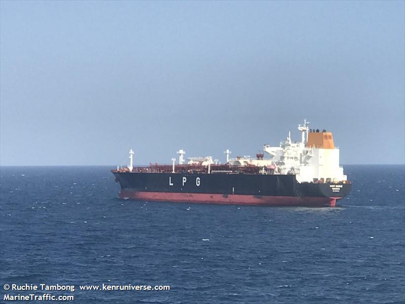 vivit dubhe (LPG Tanker) - IMO 9835173, MMSI 636018565, Call Sign D5QG8 under the flag of Liberia