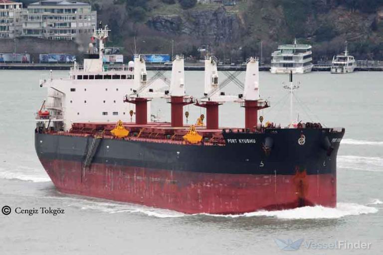 port kyushu (Bulk Carrier) - IMO 9838539, MMSI 636019264, Call Sign D5TR9 under the flag of Liberia