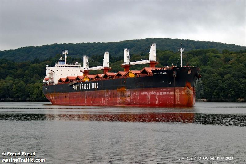 port osaka (Bulk Carrier) - IMO 9838541, MMSI 636019265, Call Sign D5TS2 under the flag of Liberia