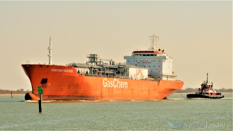 gaschem nordsee (LPG Tanker) - IMO 9402562, MMSI 636092426, Call Sign D5CI4 under the flag of Liberia