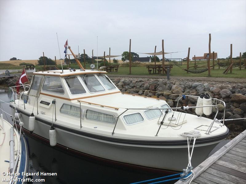 fortuna (Pleasure craft) - IMO , MMSI 219026677, Call Sign XPH5371 under the flag of Denmark