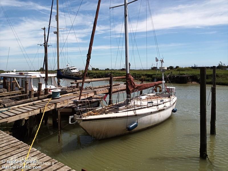fedora (Sailing vessel) - IMO , MMSI 235022684, Call Sign MDGZ8 under the flag of United Kingdom (UK)