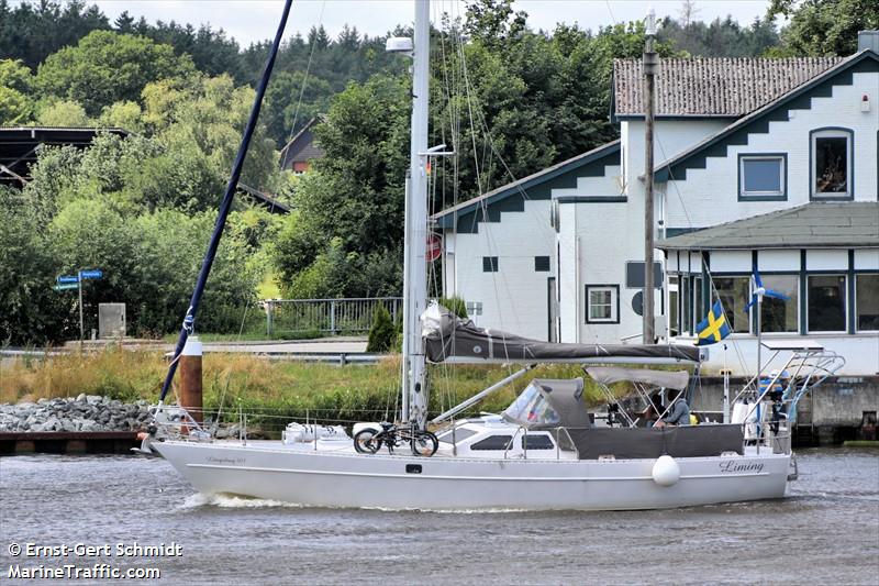 sy liming (Pleasure craft) - IMO , MMSI 265819110 under the flag of Sweden