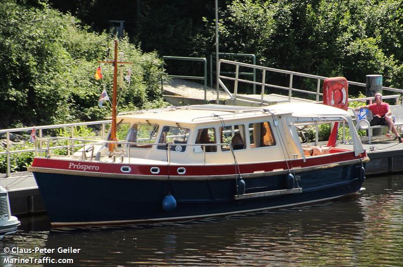 prospero (Pleasure craft) - IMO , MMSI 211375850, Call Sign DG3444 under the flag of Germany
