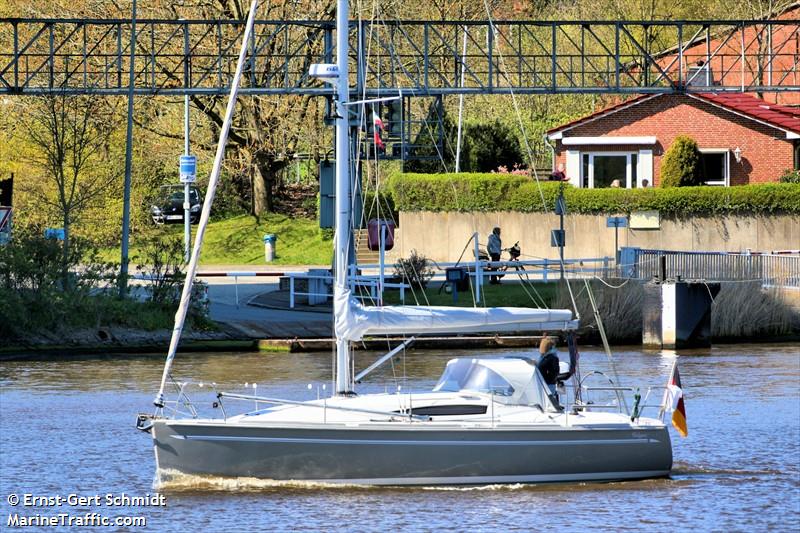 calypso (Sailing vessel) - IMO , MMSI 211440750 under the flag of Germany