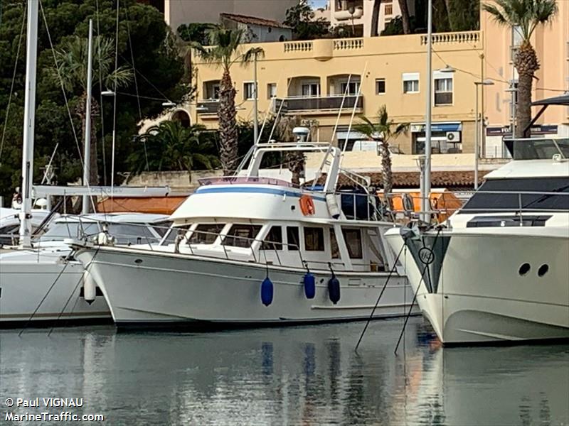 melusine (Pleasure craft) - IMO , MMSI 227260450 under the flag of France