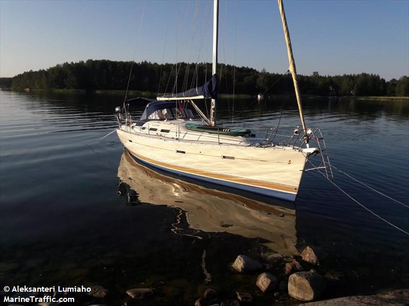 amelie (Sailing vessel) - IMO , MMSI 230048290, Call Sign OG9713 under the flag of Finland