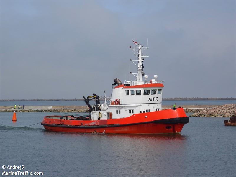 aitik (Tug) - IMO 6906775, MMSI 275432000, Call Sign YL2807 under the flag of Latvia