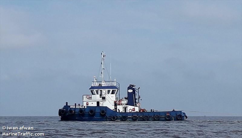 bina benua 9 (Tug) - IMO , MMSI 525300716, Call Sign YDA6922 under the flag of Indonesia