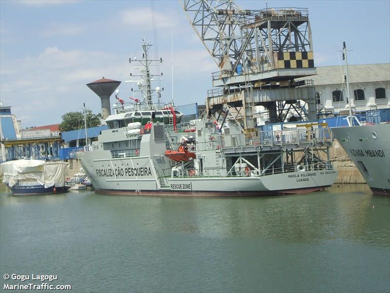 nzinga mbandi (Fishing Support Vessel) - IMO 9623350, MMSI 603809200, Call Sign D2V46 under the flag of Angola