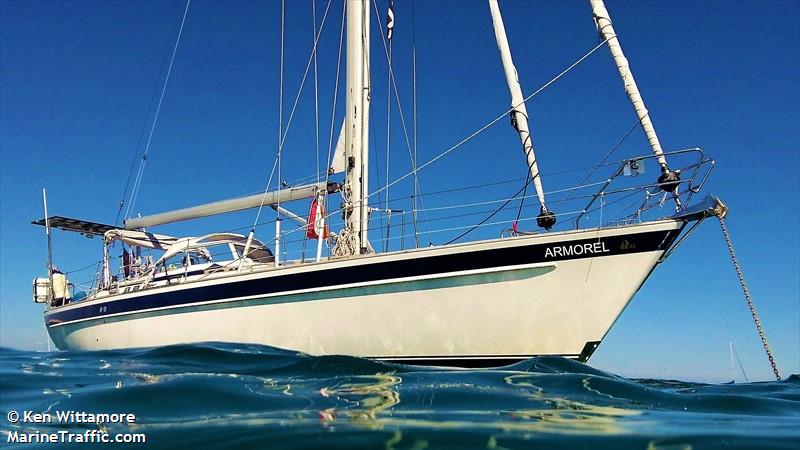 sy armorel (Sailing vessel) - IMO , MMSI 235081666, Call Sign 2DSJ5 under the flag of United Kingdom (UK)